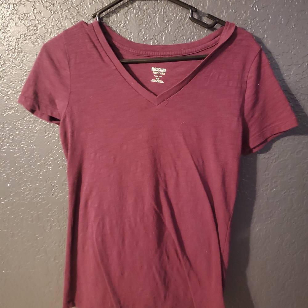Purple Mossimo v-neck